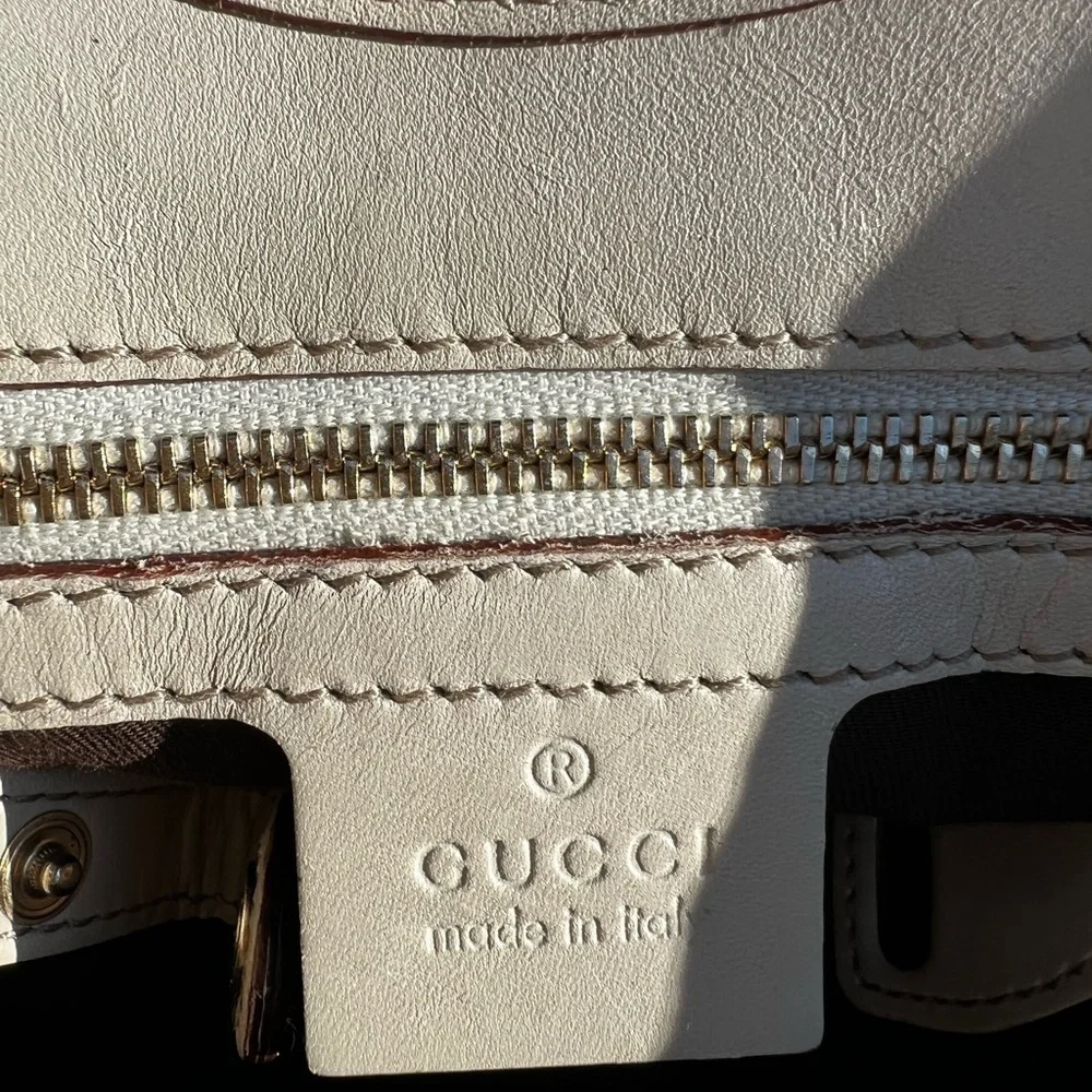 Gorgeous embossed horse it Gucci
